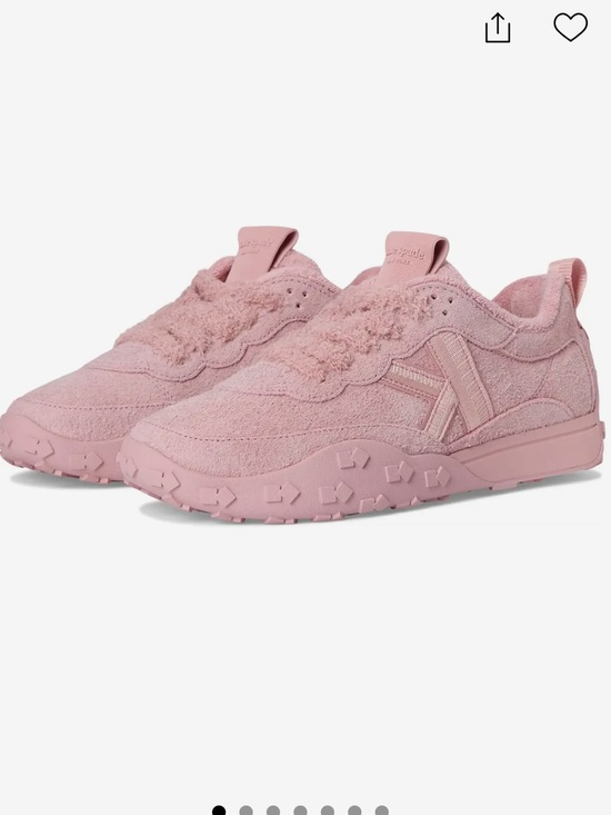 kate spade Shoes - Kate Spade New York K As In Kate Pink Suede Runner Sneakers 8